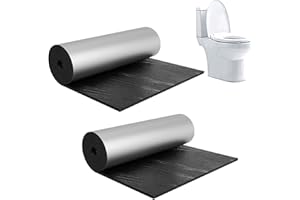 2 Pcs Toilet Tank Liner - 100×40cm Thicken Toilet Anti Condensation Kit, Self Adhesive Toilets Tank Insulation Liner for Stop