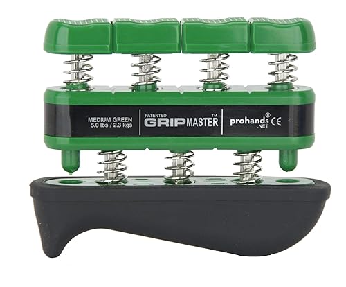 Prohands Gripmaster Rehab Hand Exerciser, Finger Exerciser (Hand Grip  Strengthener), Spring-Loaded, Finger-Piston System, Added Palm Cushion, (5  lb