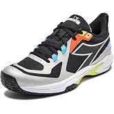 Diadora Mens Trofeo 2 All Ground Pickleball Pickleball Sneakers Shoes - White