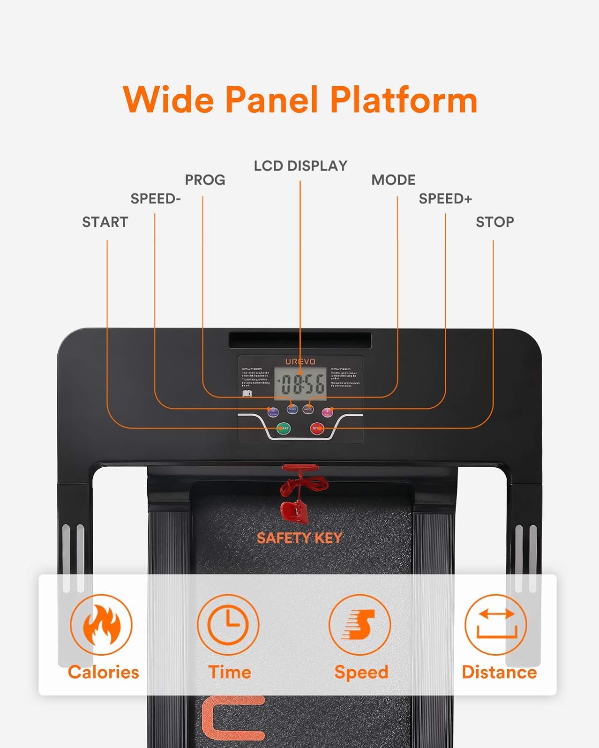 urevo foldable treadmill