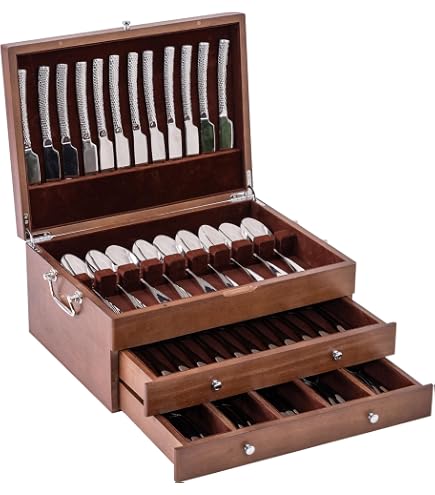Amazon.com - Reed & Barton Silverware Storage Box, Bristol Grande
