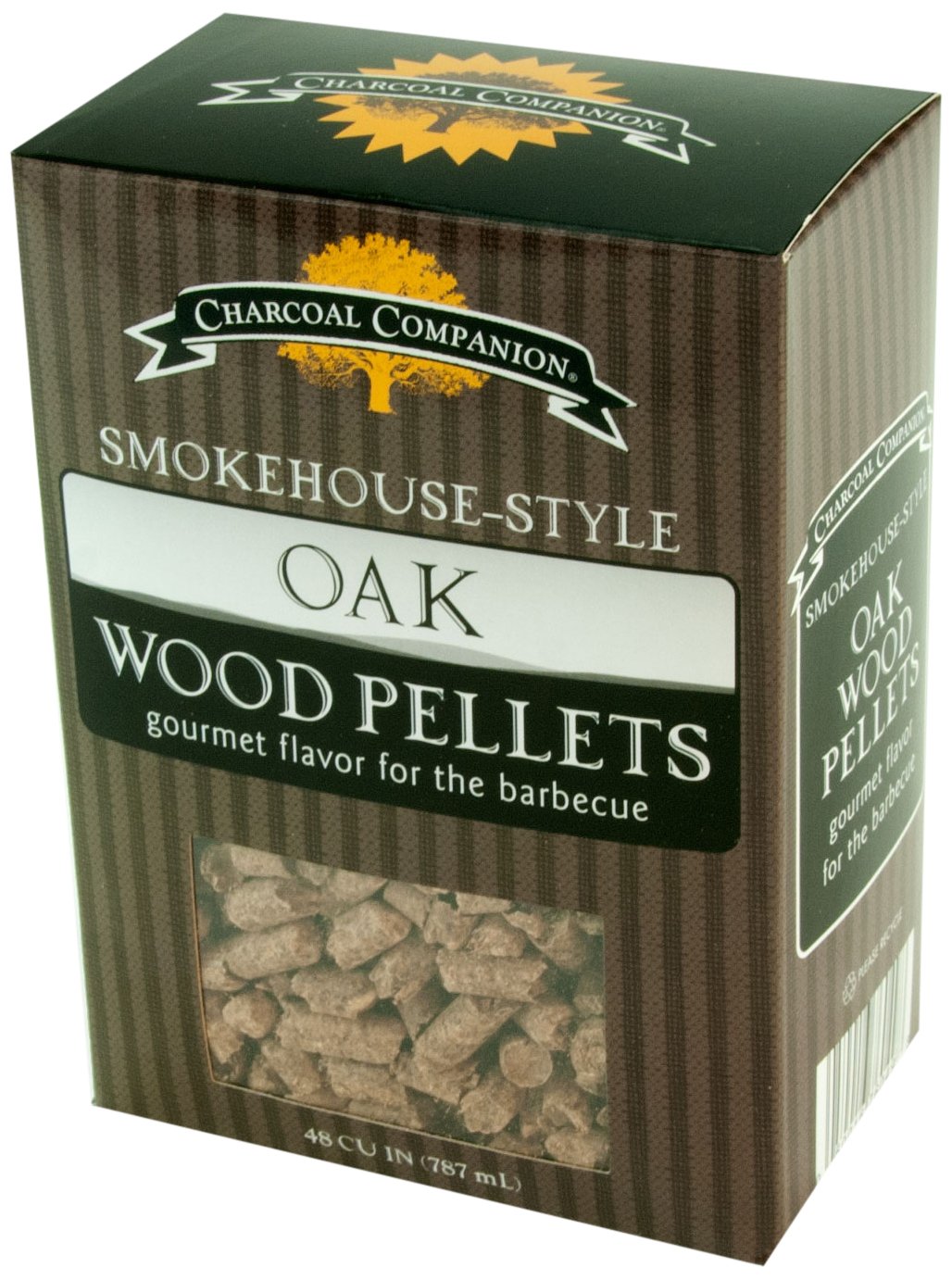 Charcoal Companion CC6049 Oak Smoke House Style Wood Pellets Amazon.co