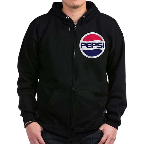 Amazon.com: CafePress Pepsi Varsity Logo Men's Zip Up Hoodie Men's