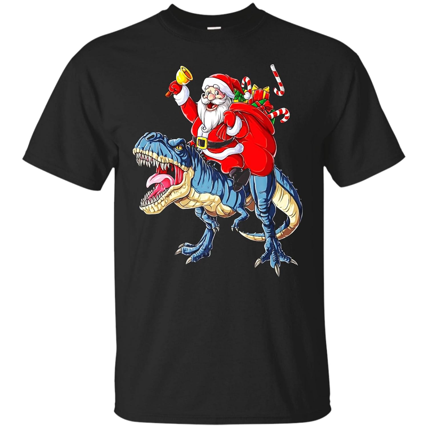 dinosaur christmas t shirt