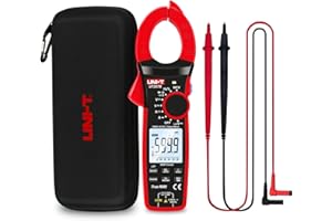 UNI-T Digital Clamp Meter UT207B Inrush Current AC/DC 1000A True RMS HVAC Volt Amp Ohm Meter Clamp On Multimeter Auto Ranging