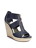 GUESS Factory Women's Lora Zip-Front Espadrille