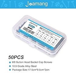 Joamang M6 x 30mm 35mm 40mm 45mm 50mm Button Head