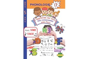 Phonologie CP J'apprends les sons des consonnes avec Paco avec Bande Sonore: Méthode pour apprendre la lecture en s'amusant