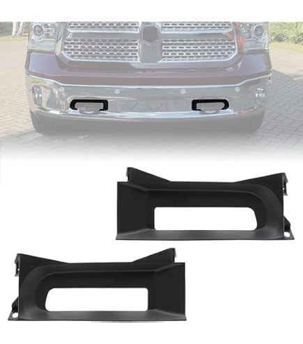 For 2019 2020 Dodge Ram 1500 DT Front Left & Right Black Tow Hooks With Hardware - Foto 5