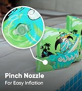 Speedo Unisex-Baby Character Printed Armbands Learn to Swim Floats 2-6 Years view 5