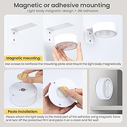 2-Pack Picture Light Battery Operated, LED Painting