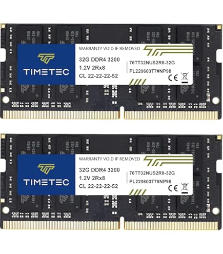 TEAMGROUP Elite DDR4 64 GB Kit (2 x 32GB) 3200 MHz PC4-25600 CL22