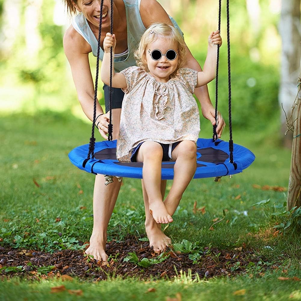 columpio redondo colgante