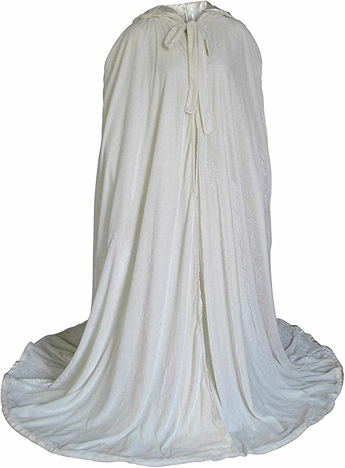 white velvet wedding cape