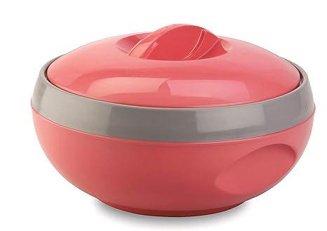 Asian Venus Plastic Casserole, 2.5 litres, Pink