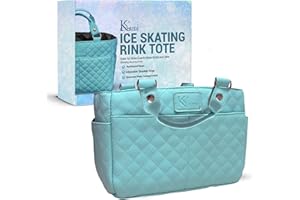 Kami-So Ice Skate Bag Tote | Skate Bag Organizer with Multi-purpose Pockets | Ideal for Water Bottle, Gloves & Accessories