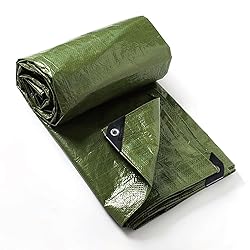 GUARD SHIELD Tarp Green 9x12 Feet Multi Purpose