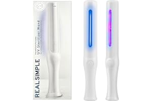 REAL SIMPLE RS UV Light SANITIZER Wand Portable - White