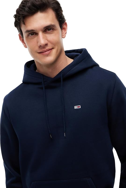 Herren TJM Reg Flag Hoodie Dm0dm20742 Kapuzenpullover, Blue (Dark Night Navy), M EU