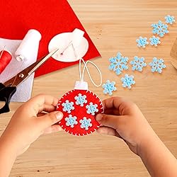 50 Pieces Mini Snowflake for Craft Tiny Resin
