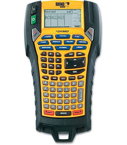 Amazon.com: DYMO 1755749 Rhino 5200 Industrial Label Maker, 5