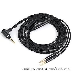 Fezzlo Audio Cable Compatible with Hifiman HE4XX