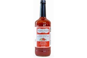 DIANE MINA'S GARDEN GROWN COCKTAIL BLENDS Diane Mina - Diane’s Original Bloody Mary Mixer | Crafted with Authentic Ingredients & Premium Italian San Marzano Tomatoes | Naturally Low in Sodium, No Sugar Added | Ready to Drink (32 fl oz)