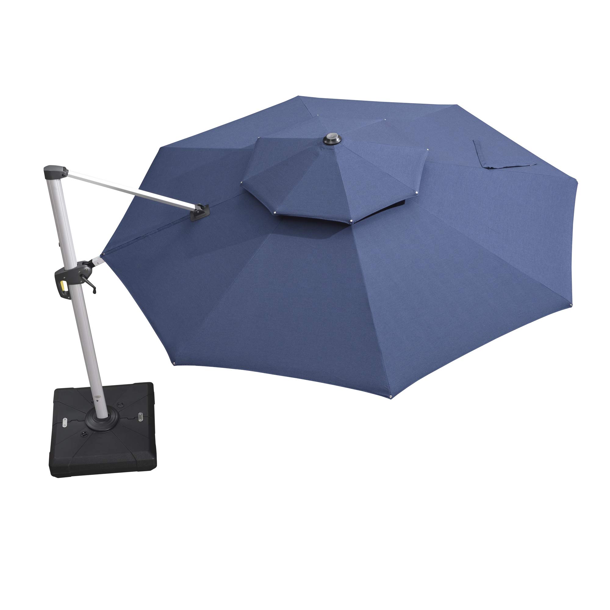 Double Top Deluxe Sunbrella Round Patio Umbrella