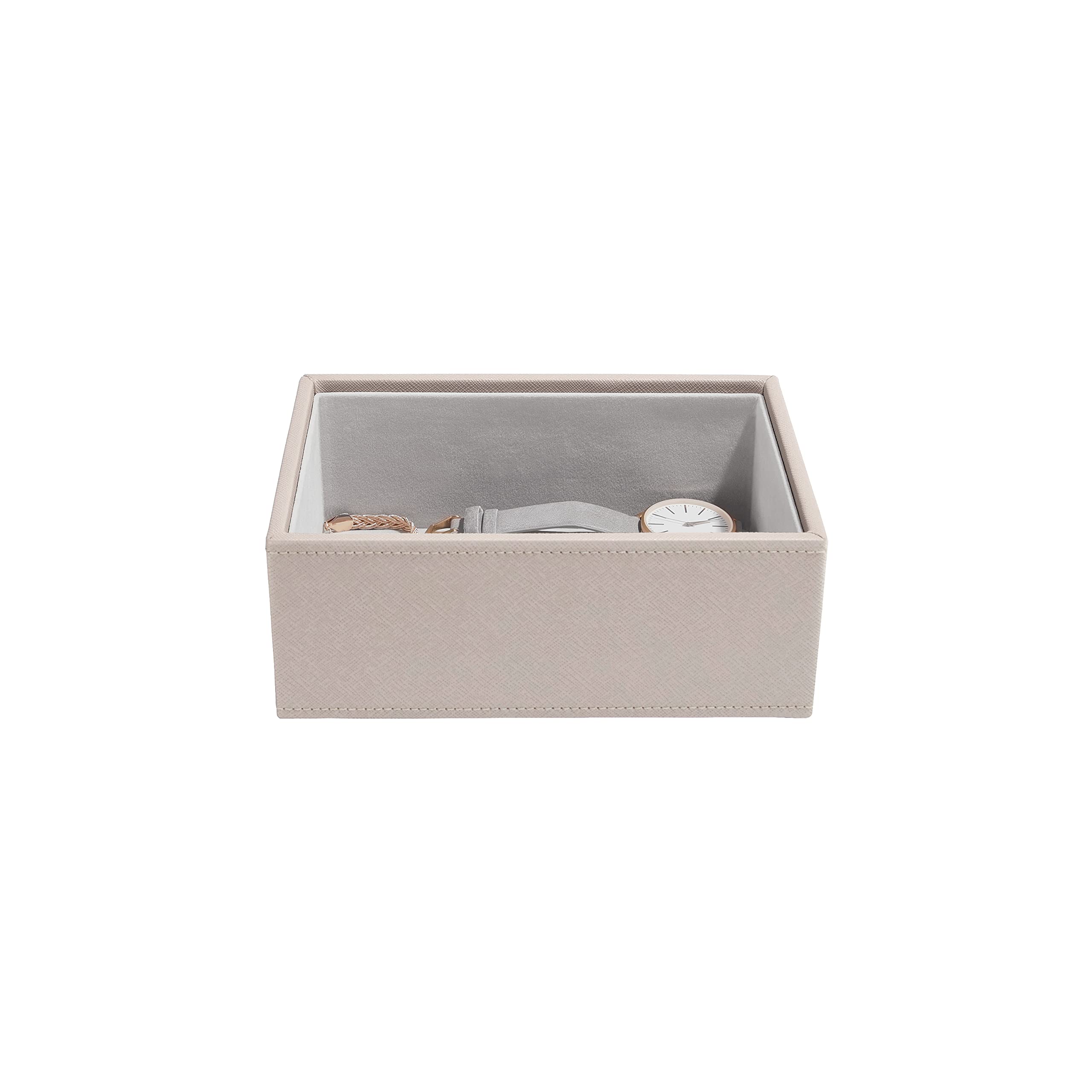 Stackers Taupe Mini Jewellery Box Chunky Jewellery Layer