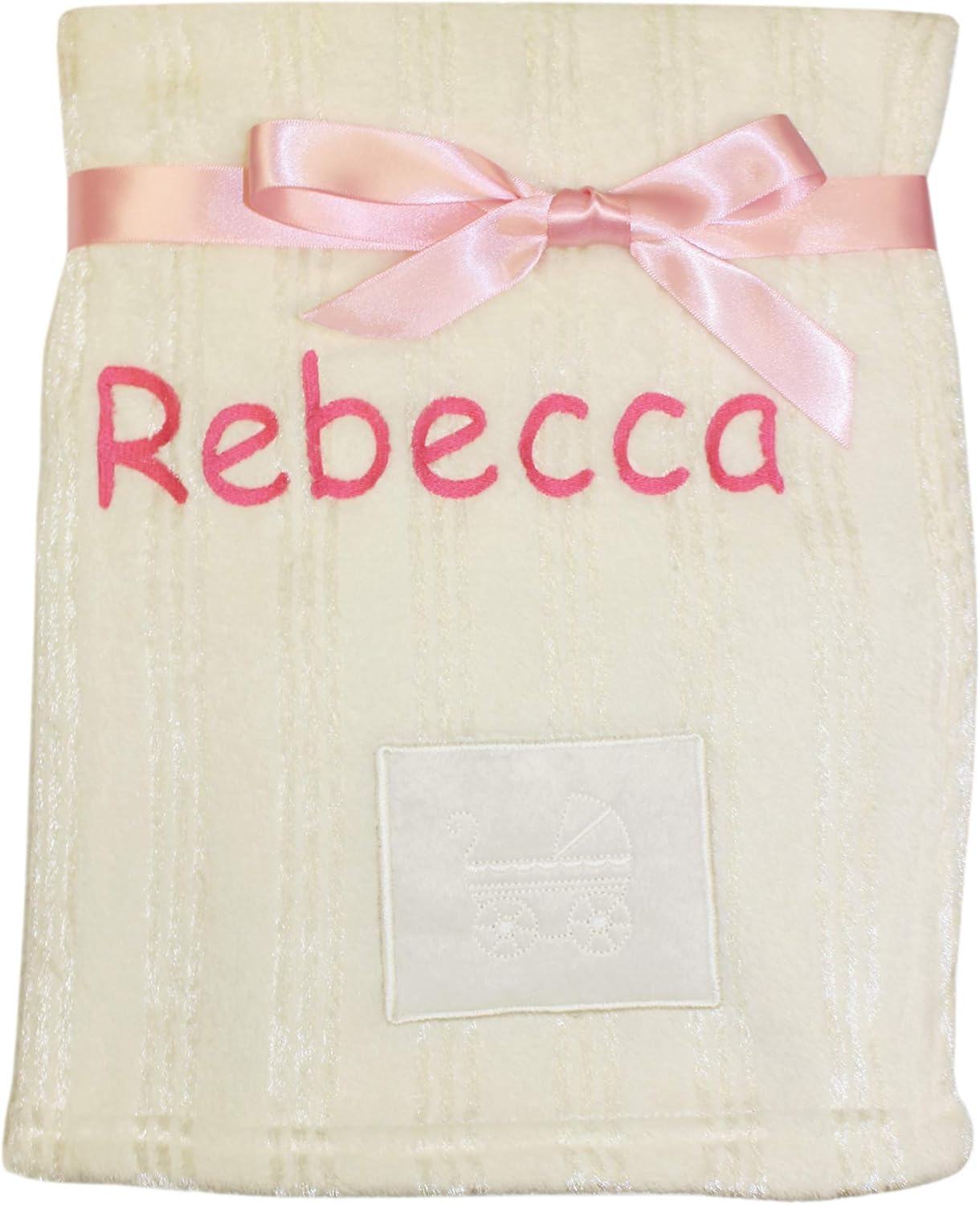 personalised pram blanket