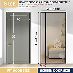 Magnetic Screen Doors Patio 75x205cm Heavy Duty