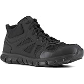 Reebok Mens Sublite Cushion Mid Electrical Soft Toe Work/Duty - Black