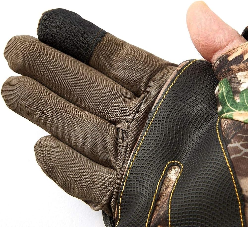 Hot ShotMen’s Camo Huntsman Pop-Top Mittens–Outdoor Hunting Camouflage: Clothing