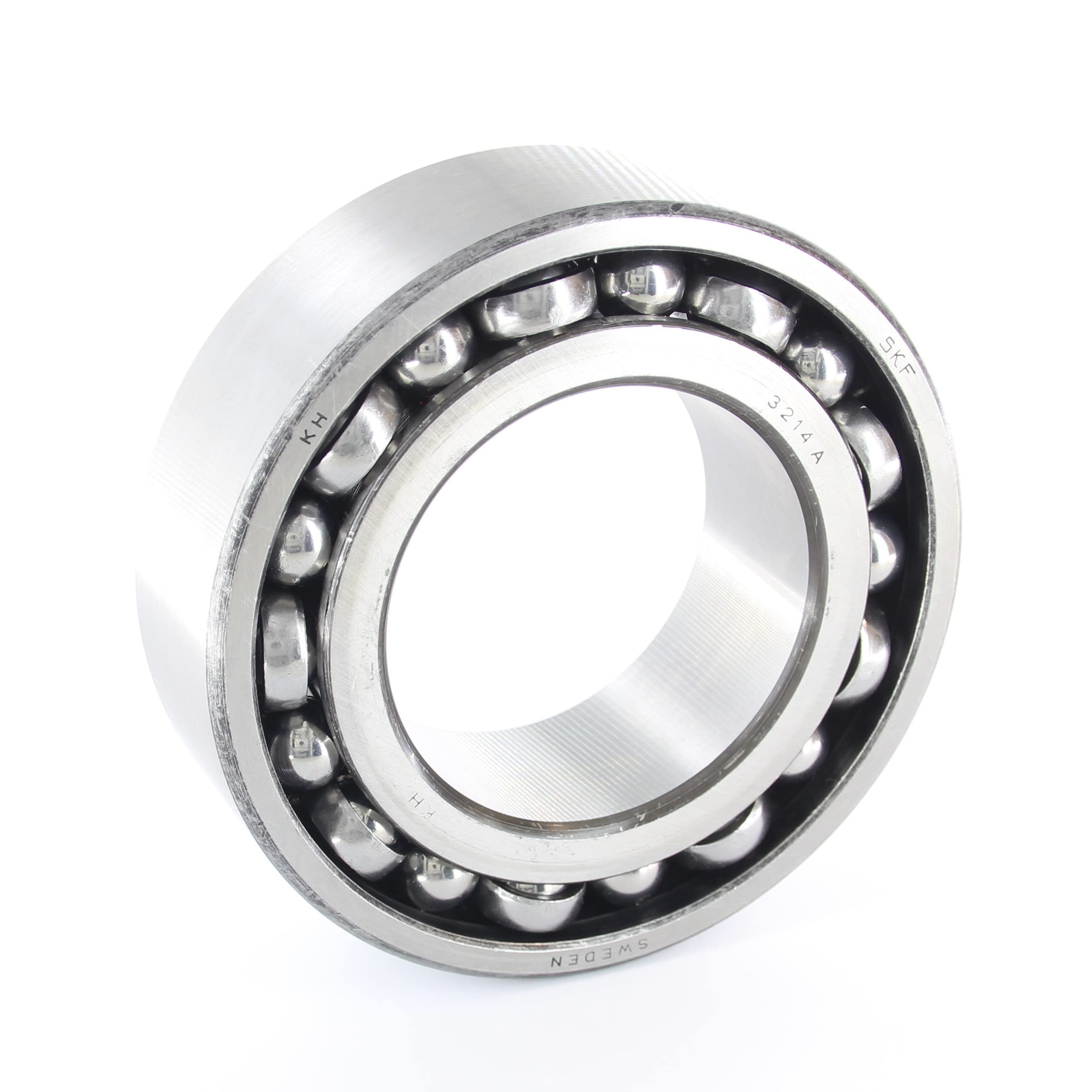 SKF 3214 A Angular Contact Radial Ball Bearing, steel