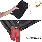 REDCAMP Ultralight Ground Sheet 240x220cm Waterproof Tent Footprint view 5