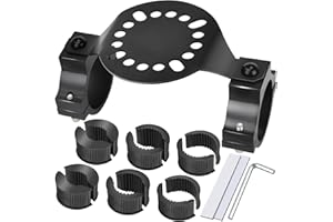 Drieaco Upgraded UTV Gas Can Mount, Water Tank Oil Can Holder Gasoline Pack Fuel Container Mounting Bracket for UTV ATV Polaris RZR Ranger Can-Am Maverick Defender krx Talon Pioneer with 1-2" Roll Bar