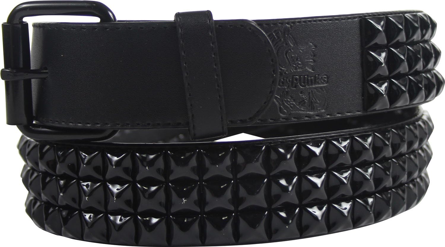 Punk Rock Classic Pyramid Studded Leather Belt by BodyPunks