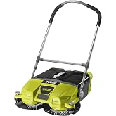 RYOBI R18SW3-0 18V ONE+ Cordless Debris Sweeper (Body Only), Green, 18 V
