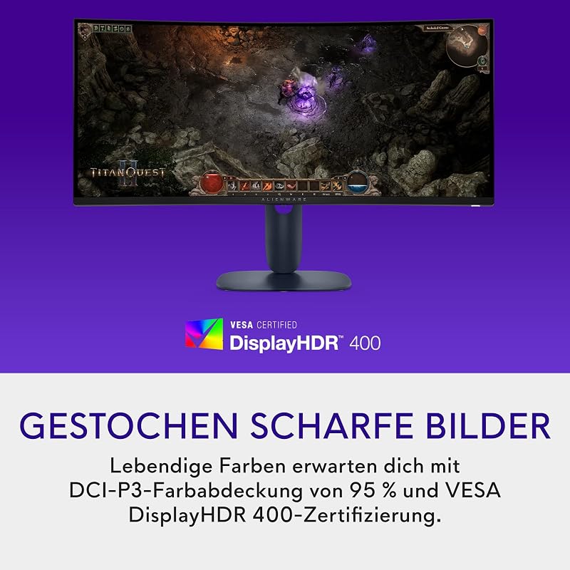 34 Gaming Monitor - AW3425DWM, WQHD (3440x1440), 180Hz, VA, 1ms