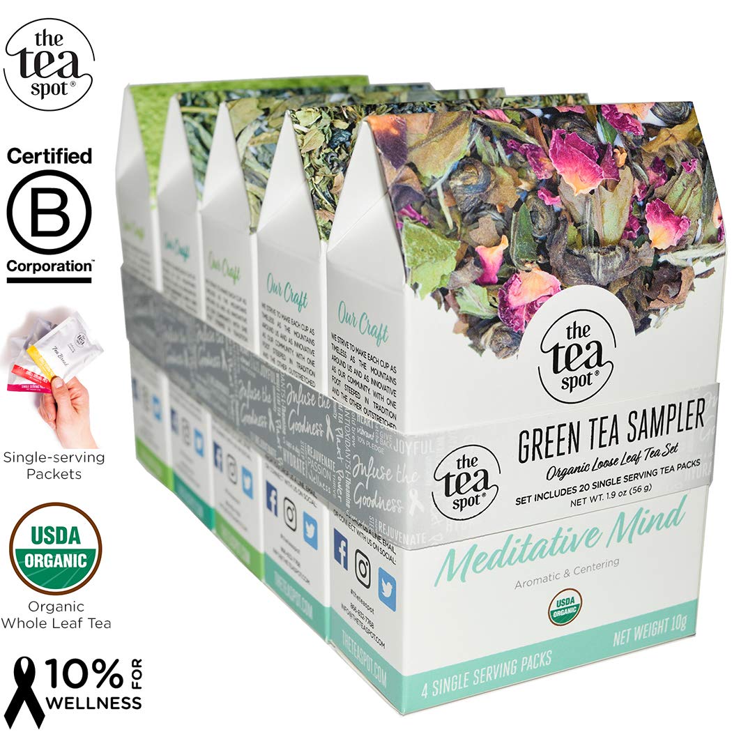 THE TEA SPOT, Organic Functional Botanical Tea Sampler