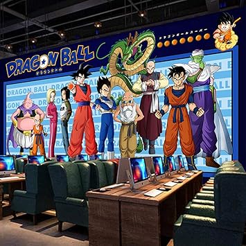 Ljiei Wallpaper Murals 3d Wall Large Bedroom Wall Poster Studio Wall Decoration Children S Roomdragon Ball Anime Decoration Background 3d Amazon Co Uk Diy Tools