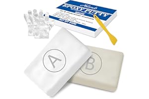 Epoxy Putty, 12oz/340g White Epoxy Sculpt Clay Fix Leaks, Cracks, Filling, Multi-Purpose Putty Stick Filler for Bonding Metal