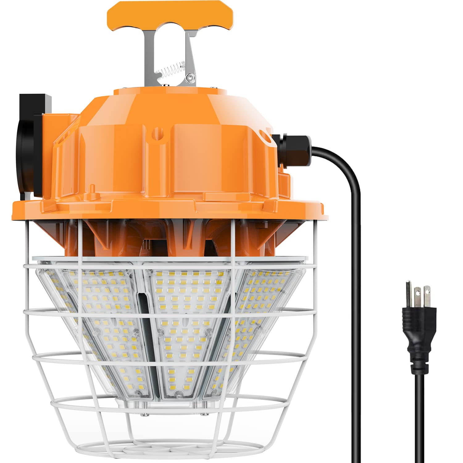 Photo 1 of PARTS ONLY --------------------------------------------------------------------------------------------RIUVAO 150W LED Temporary Work Light 24750Lm 5000K Daylight Bright Construction Lights Portable Hanging Light IP65 Waterproof, Temp Lighting Indoor Mine