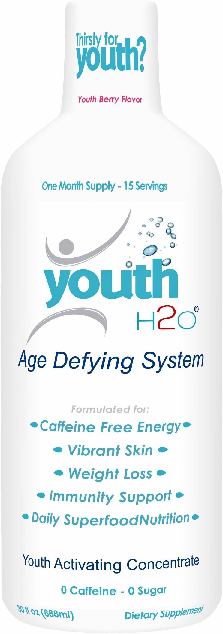 YouthH2O Age Defying System, youthberry, One Month Supply