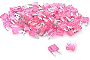 GOODSEN (60Pcs) 4 Amp Mini Car Fuses, 4A Automotive Fuses, Automotive Replacement Fuses, Blade Fuse for Car/RV/Truck/SUV/Motorcycle/Boat