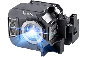 Araca ELPLP50 Projector Lamp with Housing for Epson EB-85 H353A H296A EB-824H PowerLite 84 /PowerLite 84+ /PowerLite 85 /PowerLite 825 Replacement Projector Lamp