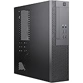 mATX PC Case 10L Micro-ATX SFF Mini Tower Computer Chassis with USB 3.0 | Not Include Fan Support Micro ATX and ITX Motherboards and Half Height GPU 190mm High-Performance Hardware for Desktop Server