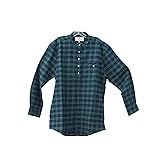 Lee Valley, Ireland Flannel Cotton Grandfather Shirt
