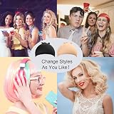 URAQT Wig Caps 4 Pcs Stretchy Nylon Ultra Thin Non-Slip Breathable Wig Cap view 8