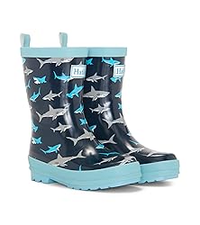 Hatley Boy's Printed Rain Boots Raincoat, Shark